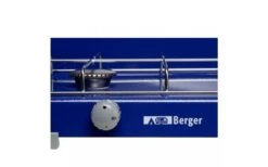 Berger 2-flammiger Gaskocher Blau 3,2 Kw, 50 Mbar, Ohne Zündsicherung -Zelte Store 16103 2542751
