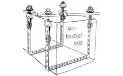 Berger Tankbefestigungs-Set Luxus